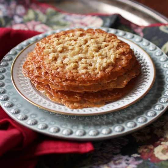 Small Batch Lace Cookies - Recipe photo by One Dish Kitchen