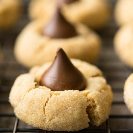 Peanut Butter Blossoms - Recipe photo by Gonna Want Seconds