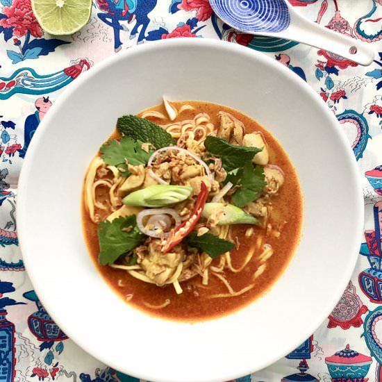 Chiang Mai Noodle Broth - Recipe photo by chilliandmint