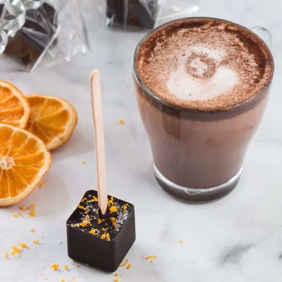 Best Hot Chocolate On A Stick - Recipe photo by thehealthytart