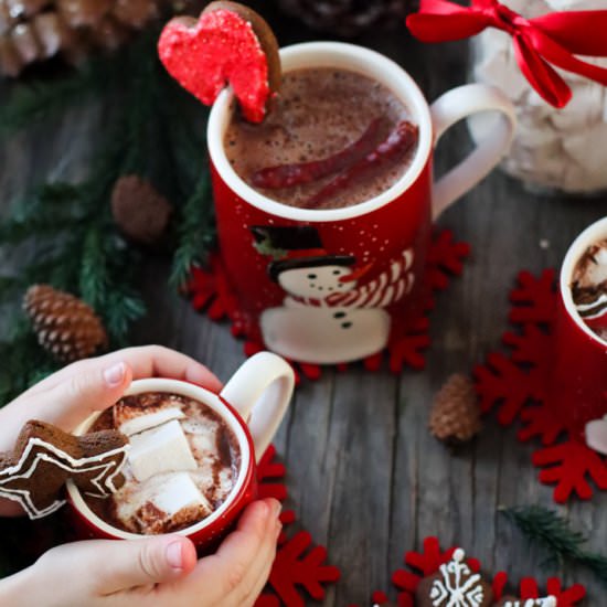 Tres Leches Hot Chocolate (Mayan) - Recipe photo by Welcome2ourTable