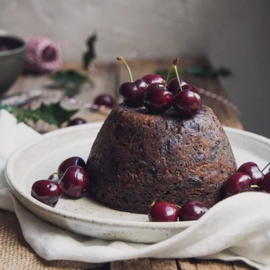 Vegan Plum Pudding - Recipe photo by My Goodness Kitchen