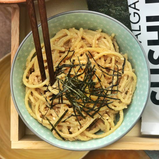 Mentaiko (Japanese Cod Roe Pasta) - Recipe photo by June-dArville