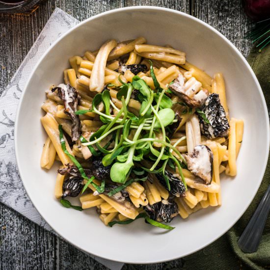 Wild Mushroom Cream Sauce - Recipe photo by rhubarbandcod