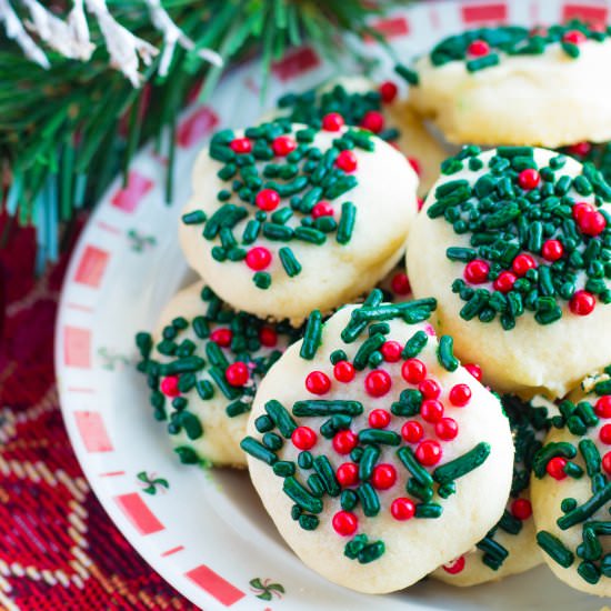 Christmas Butter Cookies - Recipe photo by No Plate Like Home