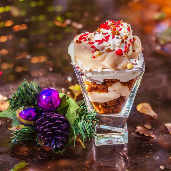 Gingersnap Eggnog Shooter - Recipe photo by seductioninkitchen