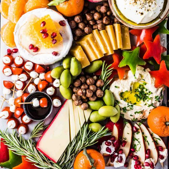 Epic Holiday Cheese Board - Recipe photo by The Endless Meal