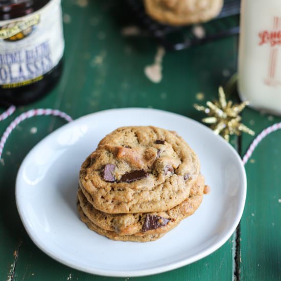 Brown Butter Molasses Cookies - Recipe photo by goldenbarrel