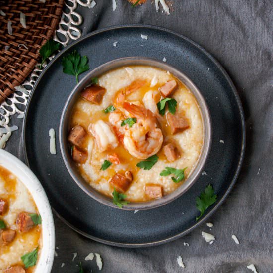 Shrimp & Grits - Recipe photo by More Than You Can Chew