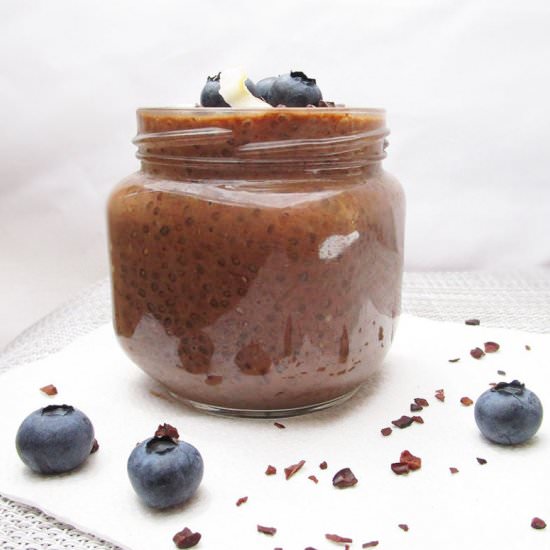 Vegan Chocolate Peanut Butter Chia - Recipe photo by ADkitchen