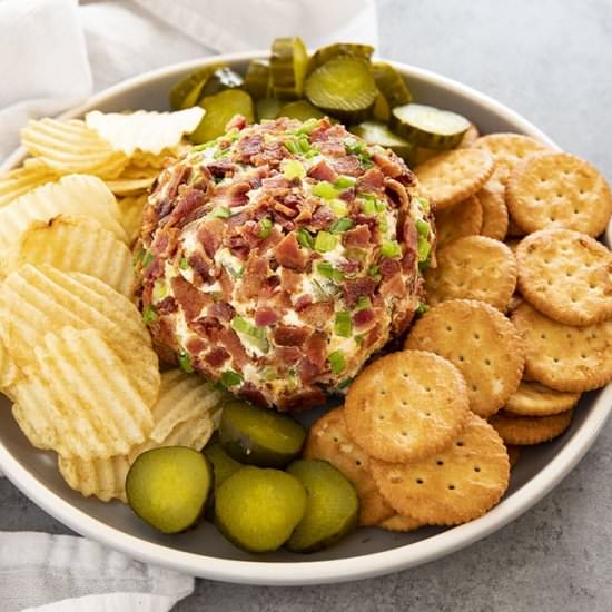 Dill Pickle Bacon Cheese Ball - Recipe photo by TheSaltyMarshmallow