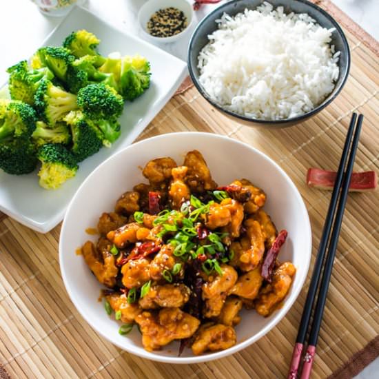General Tso’s Chicken - Recipe photo by wokandskillet