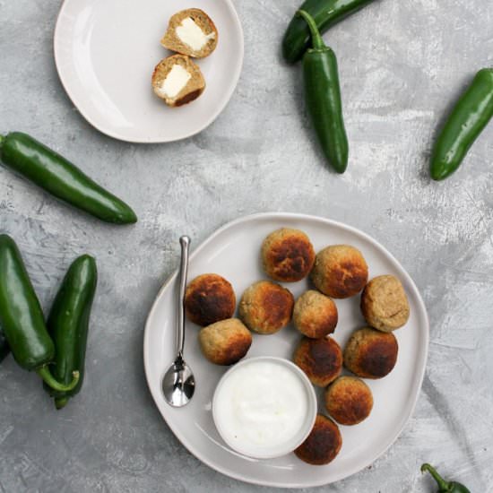 Jalapeno Popper Fish Cakes - Recipe photo by champagne-tastes