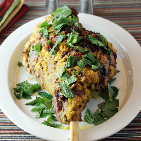 Roast leg of lamb by Nik Sharma - Recipe photo by Food Gal