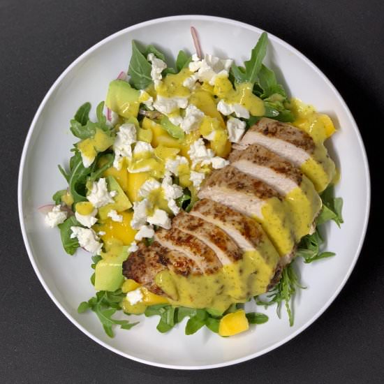 Chicken Mango Salad - Recipe photo by annabels kitchen