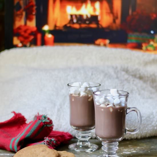 Cinnamon Chile Hot Chocolate - Recipe photo by the good eats co