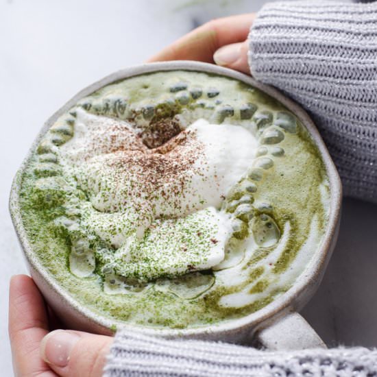 Matcha Cocoa - Recipe photo by butteredsideup