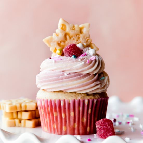 Sugar Plum Fairy Cupcakes - Recipe photo by sallysbakingaddiction