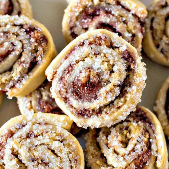 Raspberry Pinwheel Cookies - Recipe photo by anne1456