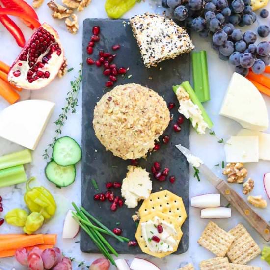 Vegan Cream Cheese Ball - Recipe photo by veganblueberry