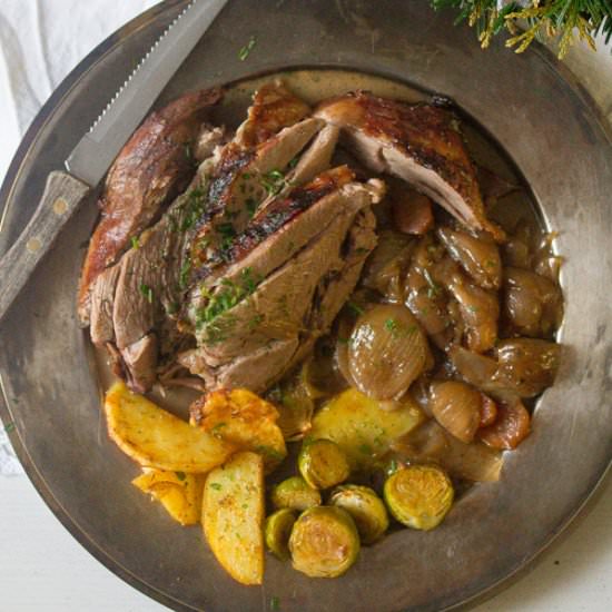 How To Cook A Turkey Leg in Oven - Recipe photo by adinutza