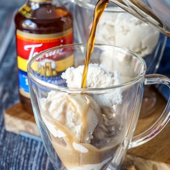 Salted Caramel Affogato - Recipe photo by TaraMar