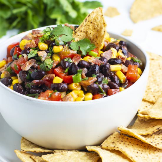 Black Bean Corn Salsa - Recipe photo by EvolvingTable