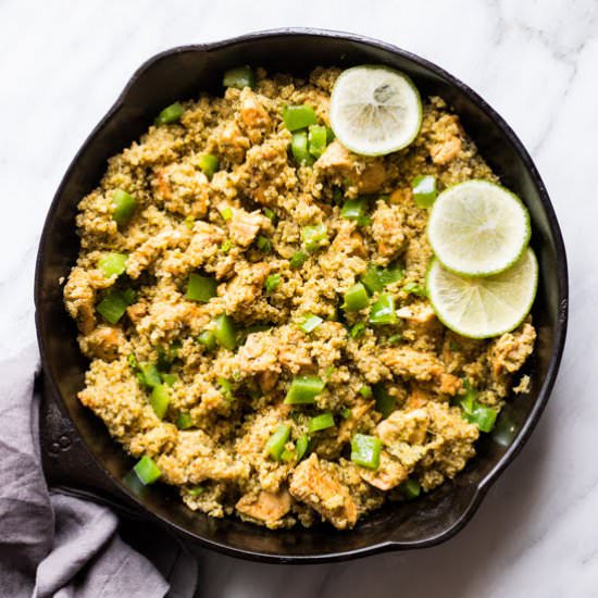 Low FODMAP Cilantro Lime Quinoa - Recipe photo by funwithoutfodmaps