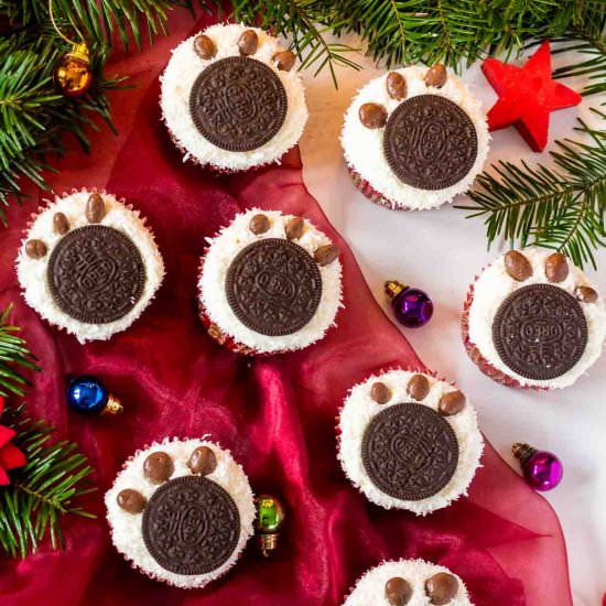 Paw Coconut Cream Cheese Cupcakes - Recipe photo by Blondie-ish at kitchen