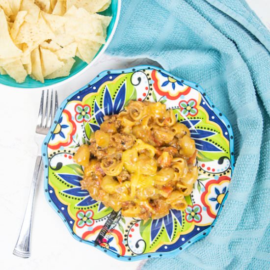 Instant Pot Cheesy Taco Pasta - Recipe photo by Aileencooks