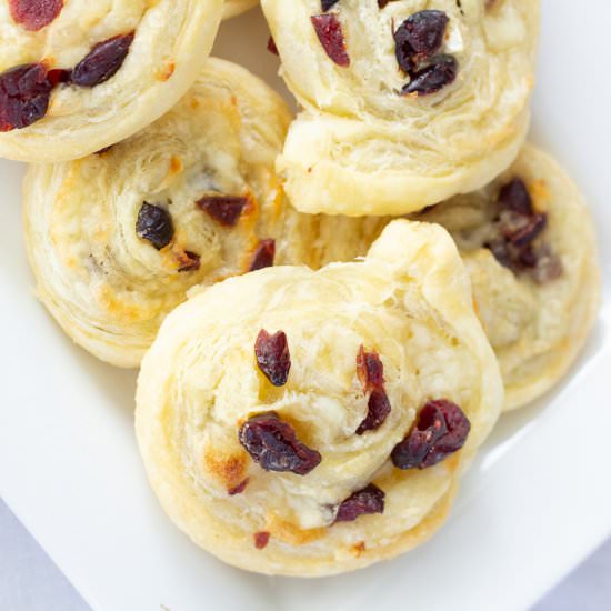 Dried Cranberry Brie Pinwheels - Recipe photo by mindyscookingobsession