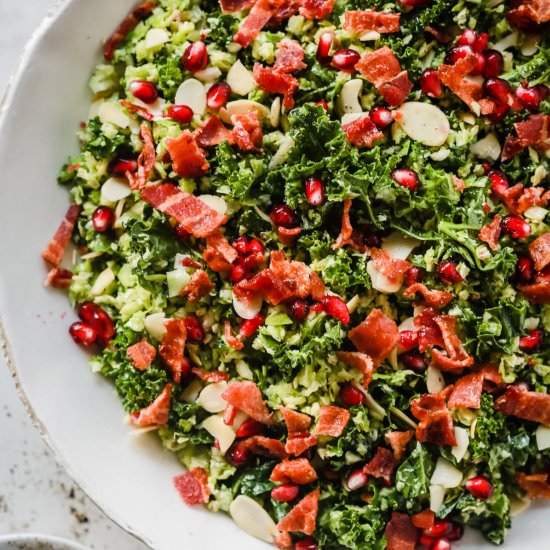 Shredded Brussels Sprouts Salad - Recipe photo by PrimaveraKitchen