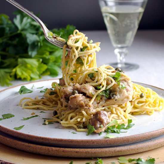Chicken Piccata - Recipe photo by A Little and A Lot