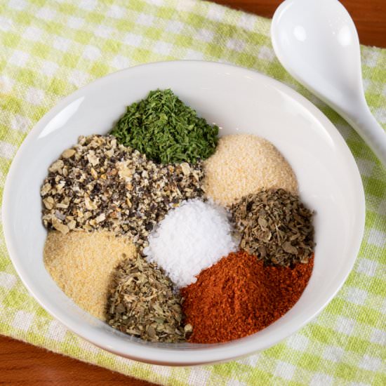 Lemon Pepper Herb Dry Rub - Recipe photo by For the Love of Cooking