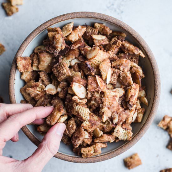 Chocolate Coconut Chex Mix - Recipe photo by saltedplains
