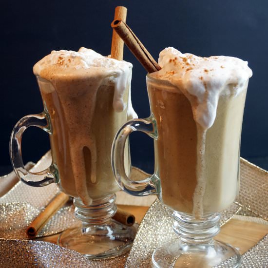 Eggnog Smoothie - Recipe photo by Gillian Elizabeth