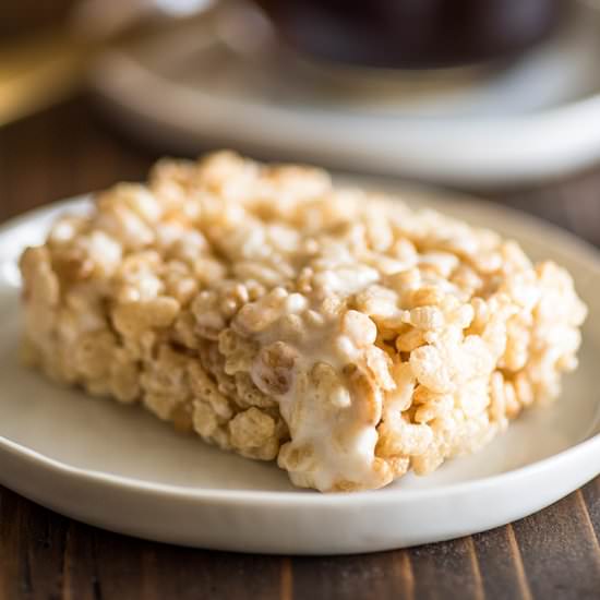 Single-serve Rice Krispie Treat - Recipe photo by BakingMischief