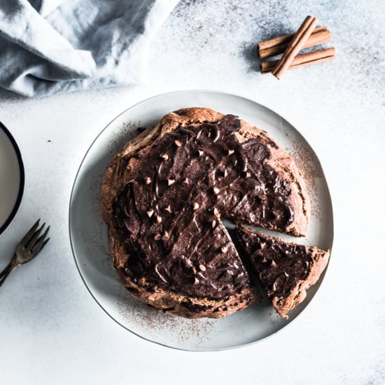 Chocolate Chip Banana Cake - Recipe photo by The Green Creator
