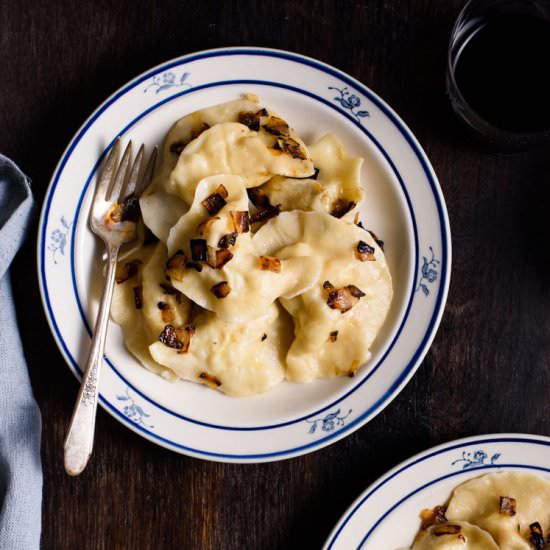 Potato Varenyky - Recipe photo by thenewbaguette