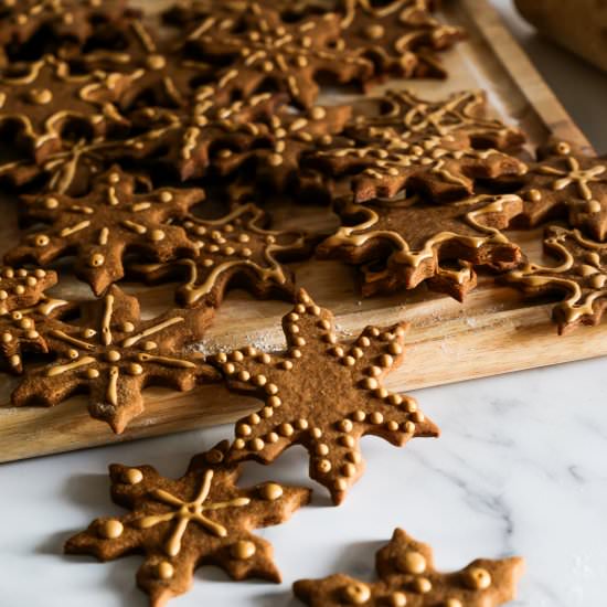 Gingerbread Latte Cookies - Recipe photo by pageandplate
