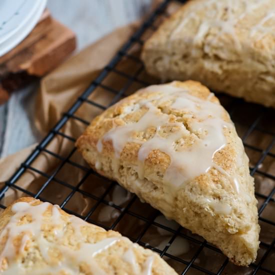 Eggnog Scones - Recipe photo by accidentalhappybaker