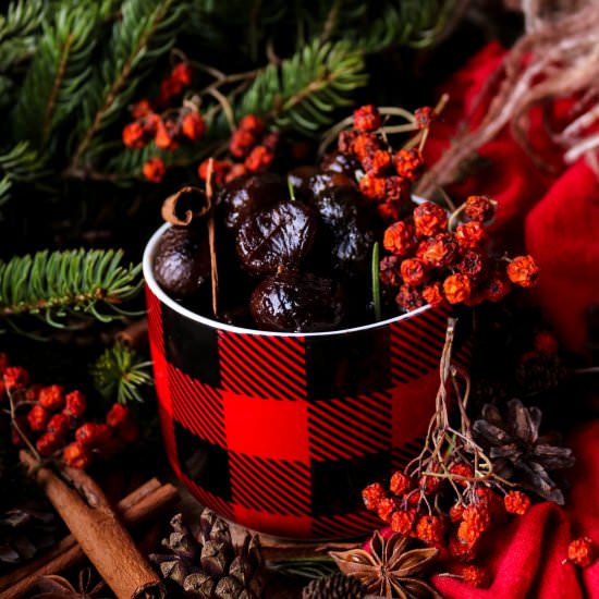 Spiced Roasted Chestnuts - Recipe photo by havocinthekitchen