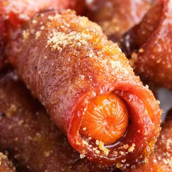 Bacon Wrapped Smokies - Recipe photo by 1PotRecipes