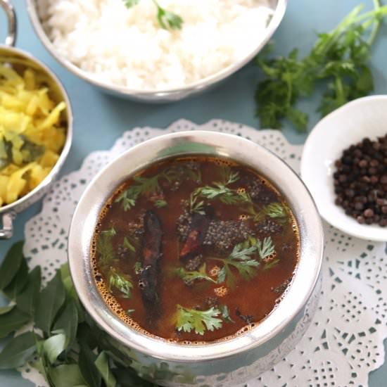 Jeera Milagu Rasam - Recipe photo by Masalachilli
