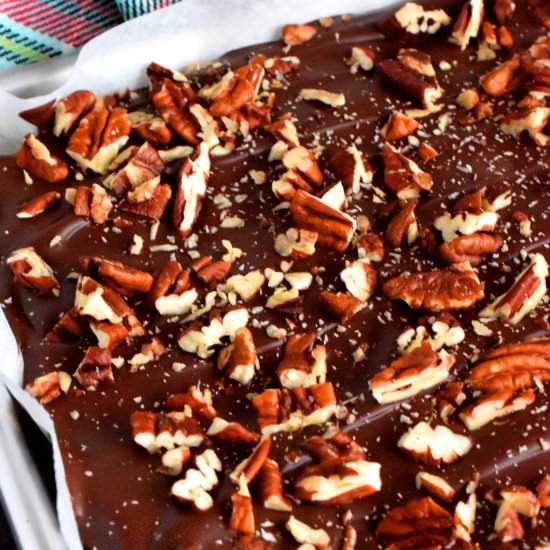 Chocolate Toffee Candy - Recipe photo by byronethomas