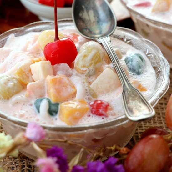 FILIPINO FRUIT SALAD - Recipe photo by foxy folksy