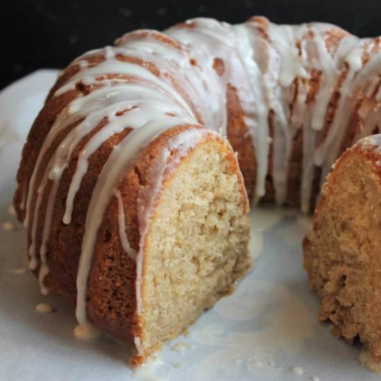 Cider Glazed Apple Bundt Cake - Recipe photo by MyRecipeReviews