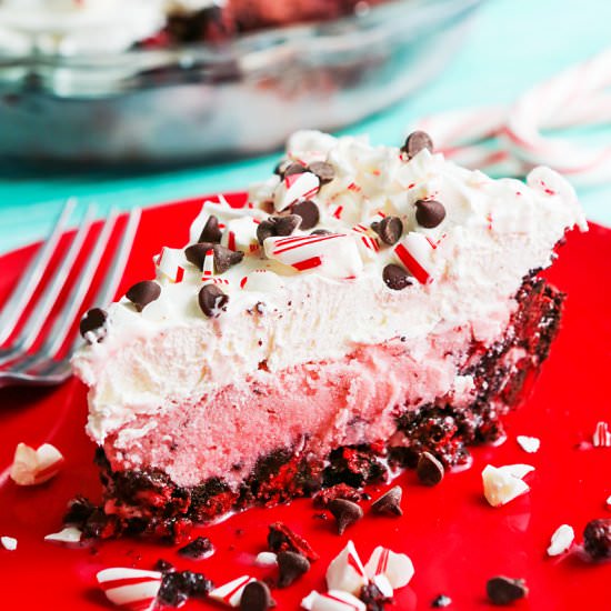 Frozen Peppermint Mikshake Pie - Recipe photo by pipandebby