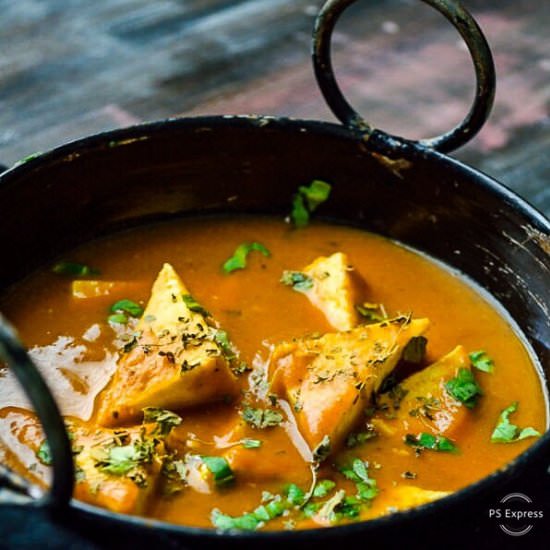 5-Minute VEGAN Paneer Curry - Recipe photo by Mydaintysoulcurry