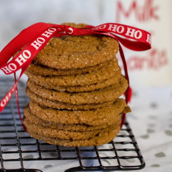 Ginger Molasses Cookies - Recipe photo by Damaris_Gore